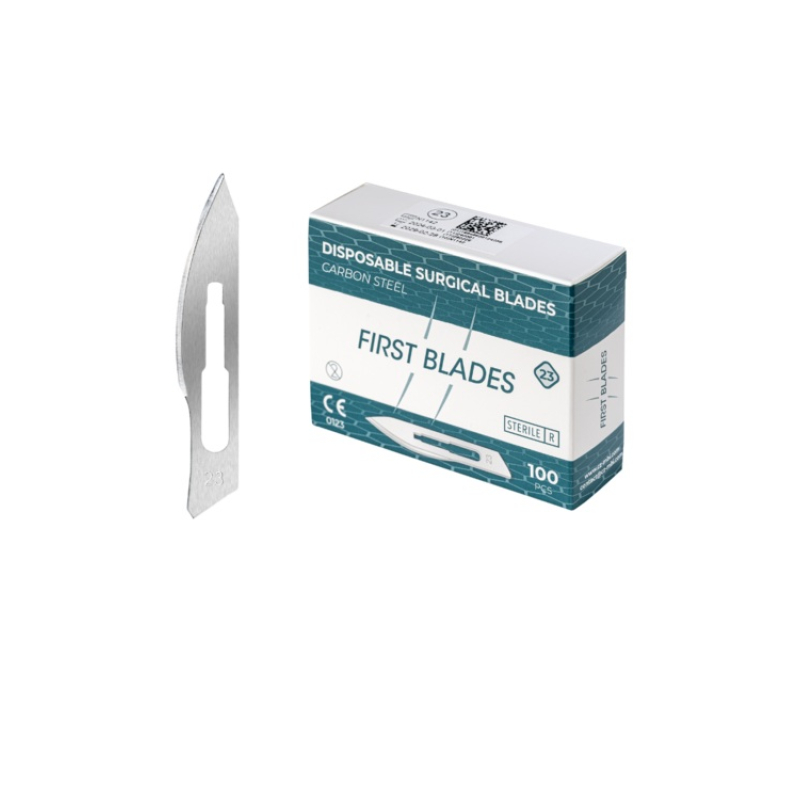 Lames First Blades Nr. 23 - Stériles - 100 pcs