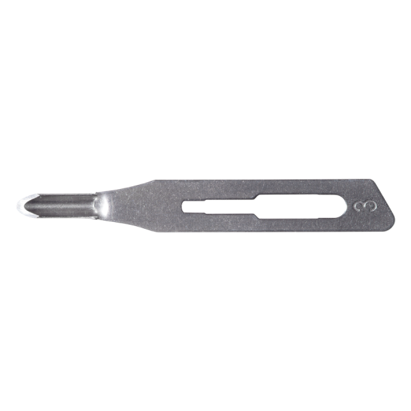 Gutsmesje / Medi Klingen mesje Nr. 3 (per stuk) 