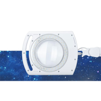 Loupelamp “Mozart” 5 Dioptrie Rechthoekig met handgreep