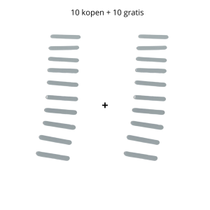 Spange - strips voor ingegroeide nagels -10 stuks