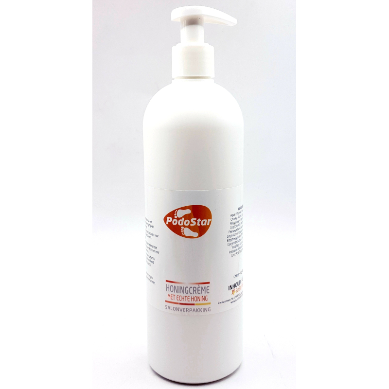 PodoStar Honing Voetbalsem 500 ml – Professionele pompflacon