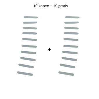 Spange - strips voor ingegroeide nagels -10 stuks + 10 gratis = 20 stuks!