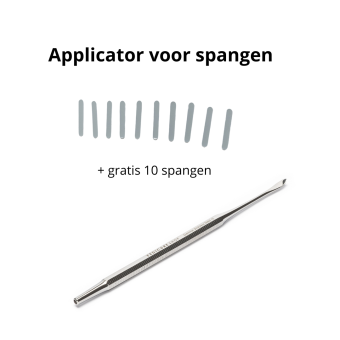 Applicator/Spatel  voor spange ♥ + gratis 10 spangen