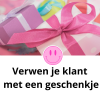 Geschenkjes voor de klanten