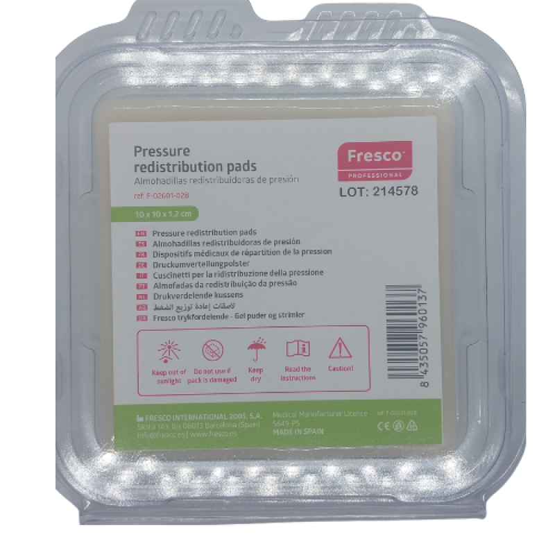 Fresco Pure Gel carré 10x10 cm - 1,2 cm pour soulagement