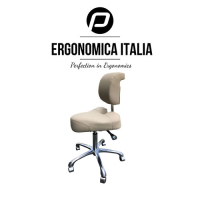 Tabouret Ergonomica Italia avec Dossier – Plusieurs Couleurs