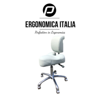 Tabouret Ergonomica Italia avec Dossier – Plusieurs Couleurs