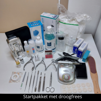 Startpakket + droogfrees