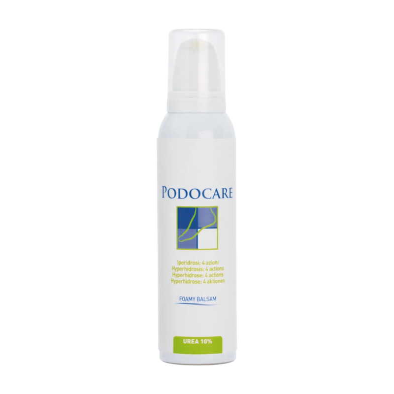 Podocare Foamy Balsam 10% Urée pieds transpirants 150 ml
