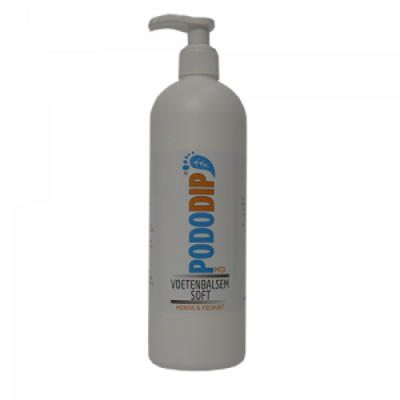 Crème Pieds Pododip Miel & Yaourt – Pour Peaux Sèches et Crevasses 500 ml