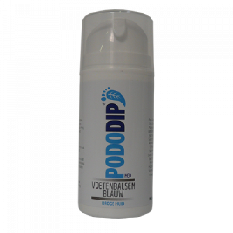 Pododip Crème Pieds Peaux Sèches Bleu 100ml – Soin intensif hydratant