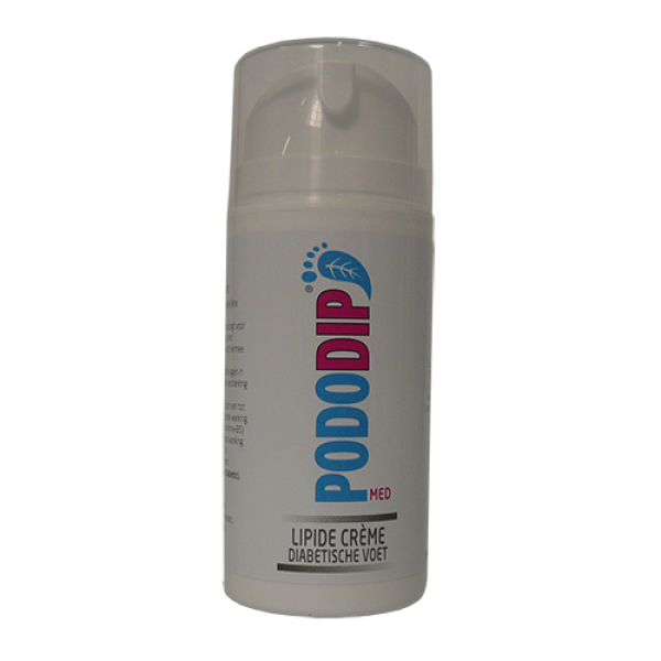 PodoDip Voetencrème Lipide – Intensieve verzorging voor diabetici 100 ml