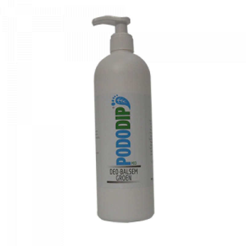 Pododip Voetencrème Groen – Verkoelende en Verfrissende Crème 500 ml