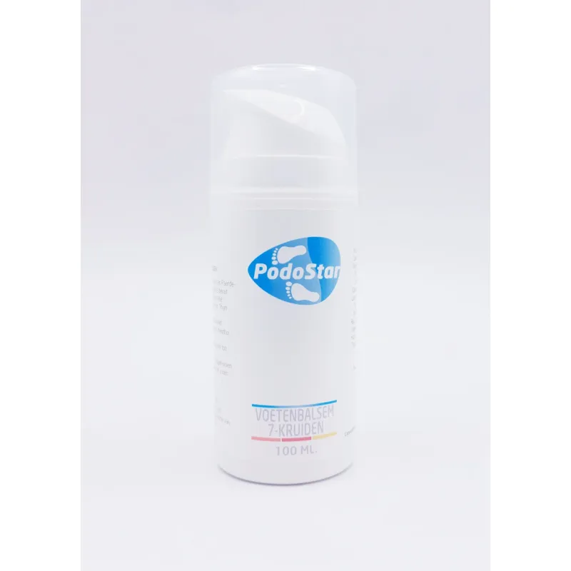 PodoStar Baume Pieds 7 Herbes 100 ml – Fraîcheur pieds fatigués