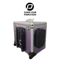 Amburex Purple Rain pedicurekoffer trolley Clinic Club paars