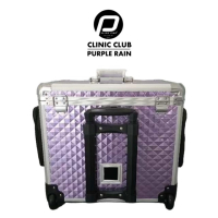 Amburex Purple Rain pedicurekoffer trolley Clinic Club paars