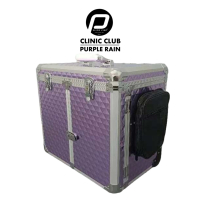 Amburex Purple Rain pedicurekoffer trolley Clinic Club paars
