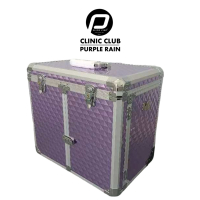 Amburex Purple Rain pedicurekoffer trolley Clinic Club paars