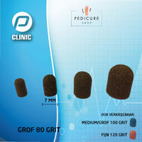 Embouts de pédicure - 7 mm – Lot de 5 pour callosités