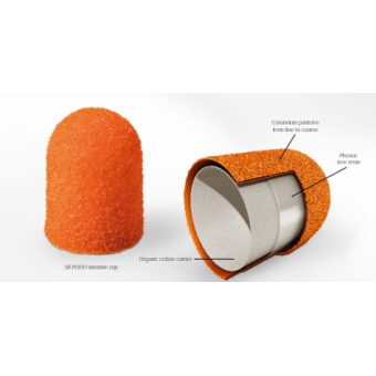 Capsule Abrasive  SK Podo - Ø 7 mm - Grit: Fin -  par 5 pièces