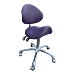 Caramba Italia Tabouret Zwart – Ergonomische Zadelzit voor Professionals