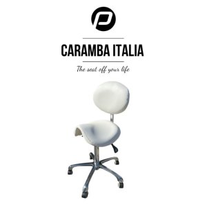 Tabouret Caramba italia Blanc