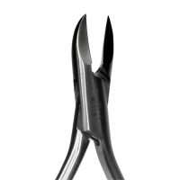 Pince angulaire Johann Kurtz (11,5 cm)  pointe arrondie pour diabétiques