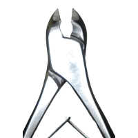 Coupe-ongles frontal Johann Kurtz – titane – 120 mm, satiné