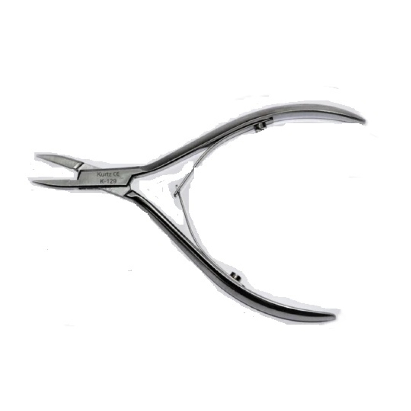 Petite pince à coin Johann Kurtz 11,5 cm acier satiné