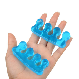 Teenspreider-Vingerspreider Silicone blauw