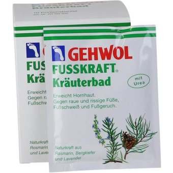 Gehwol Fusskraft kruidenbad 10 x 20 g