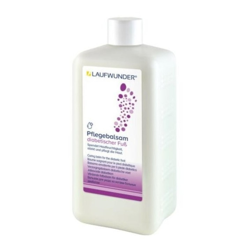 Laufwunder Baume Soin Pied Diabétique 500 ml peau sèche fragile