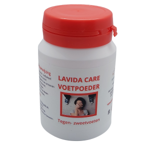Voetpoeder Anti - zweetvoeten  - Lavida-Care
