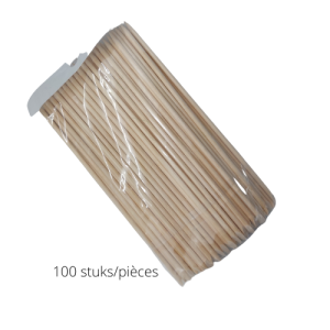 Woodsticks 100 stuks - 17.8 cm